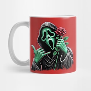 Ghostface Call Me valentines Scream Movie Mug